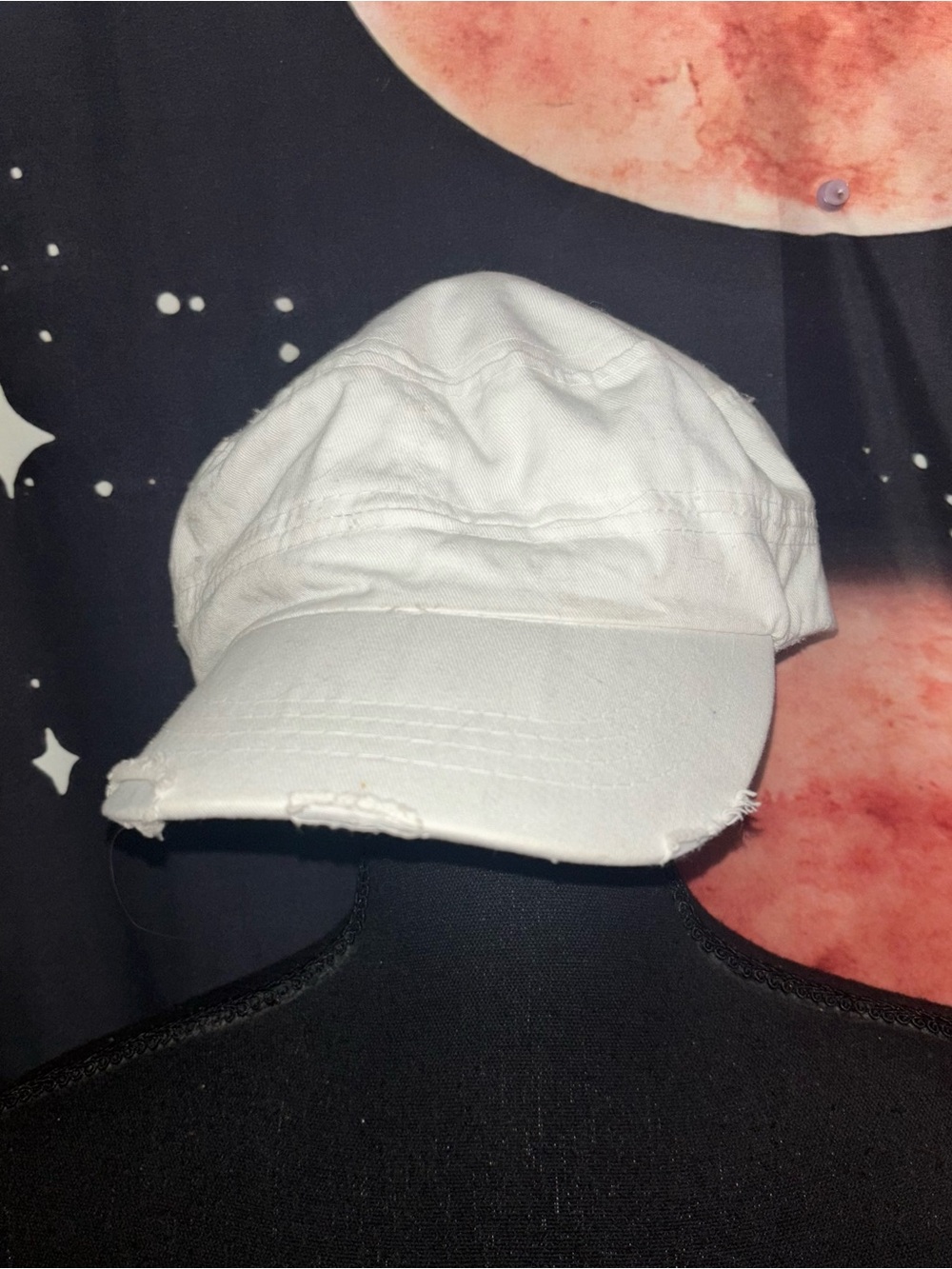 White Casual Cap